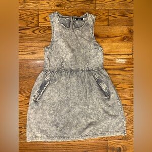 BDG Blue and White Striped Cotton mini-dress - Size XS